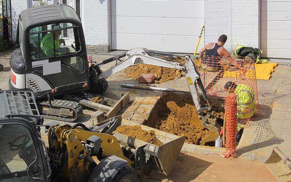 travaux assainissement Saint-Gratien